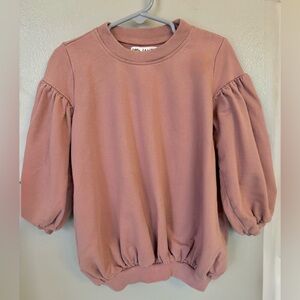 Little James by Kristin Cavallari Rose 🌸 Pink Sweatshirt Toddler Girls 2-3T NEW